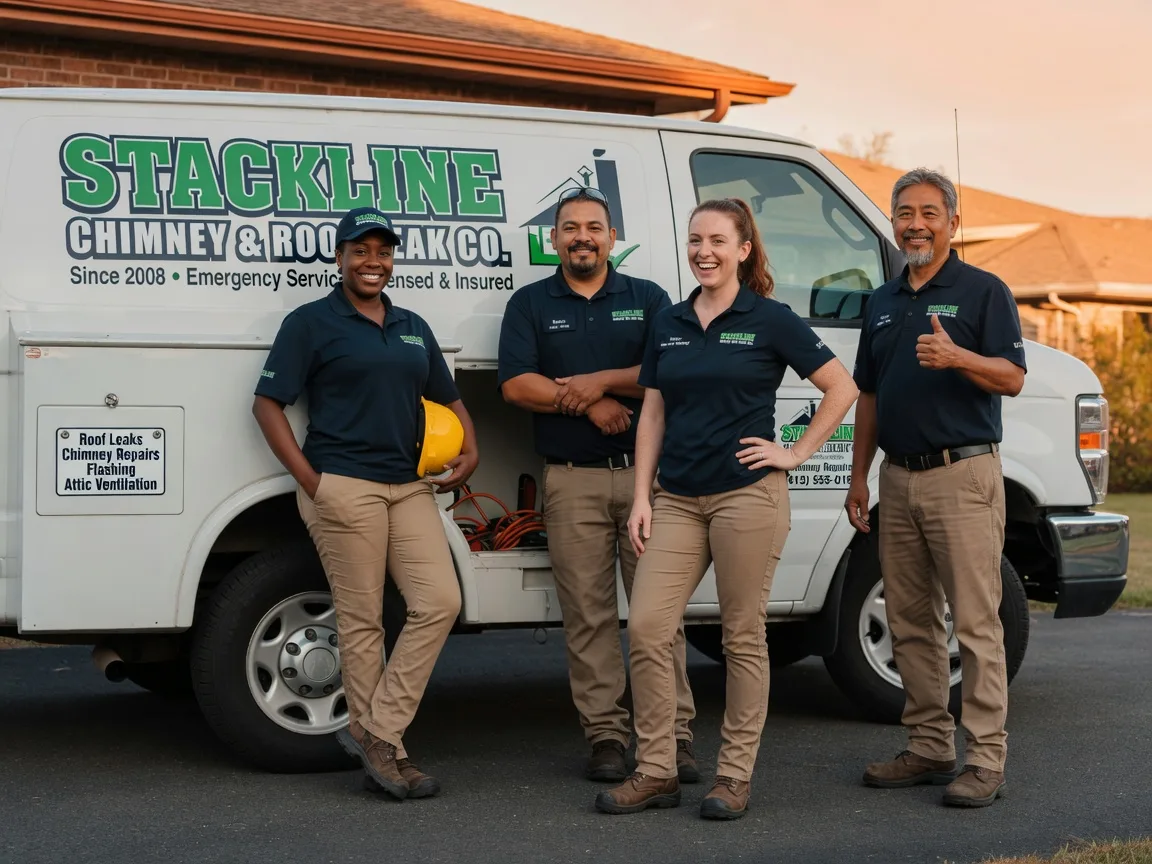 Chimney flashing repair company in Allentown, NY